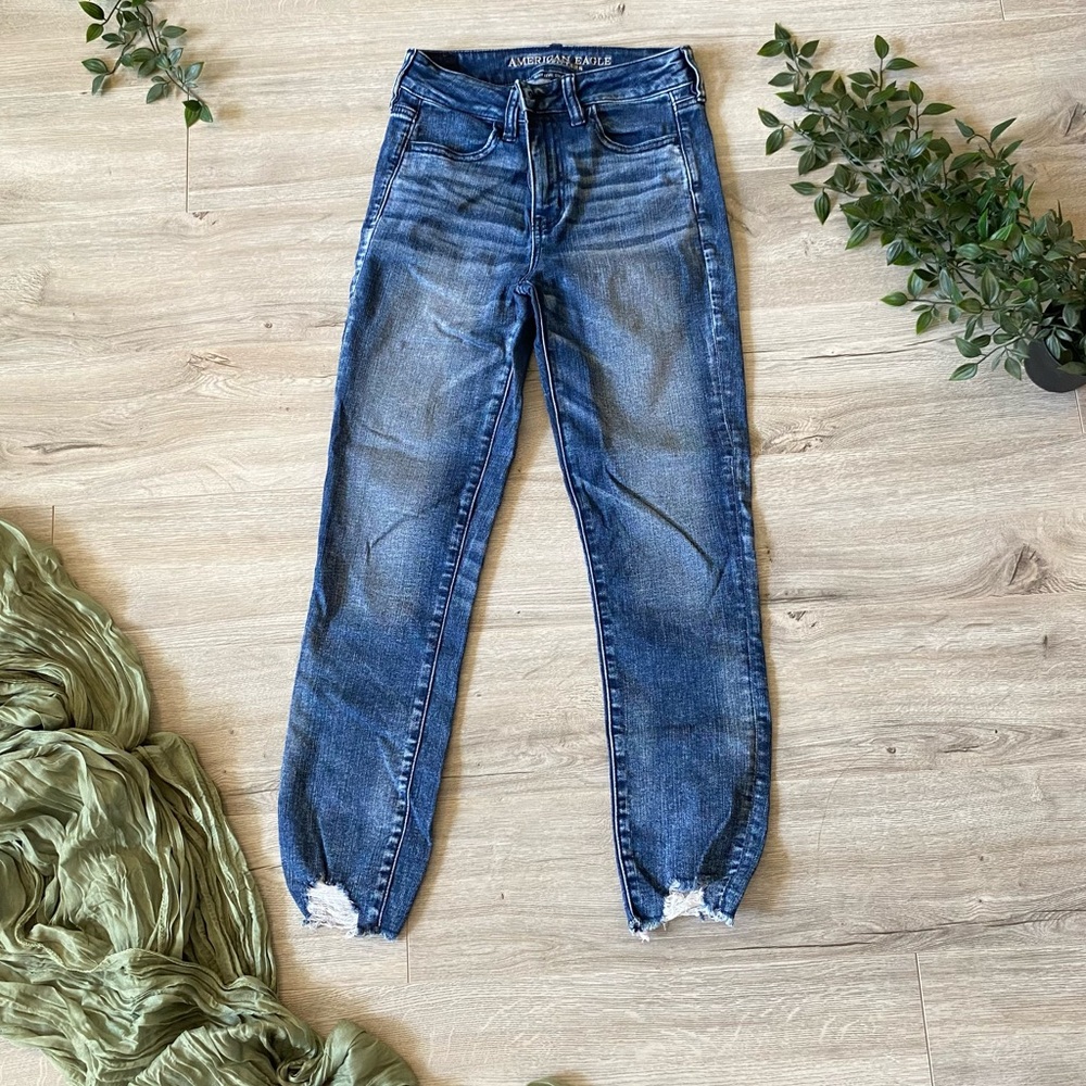 American Eagle | High-rise next level stretch skinny jeans